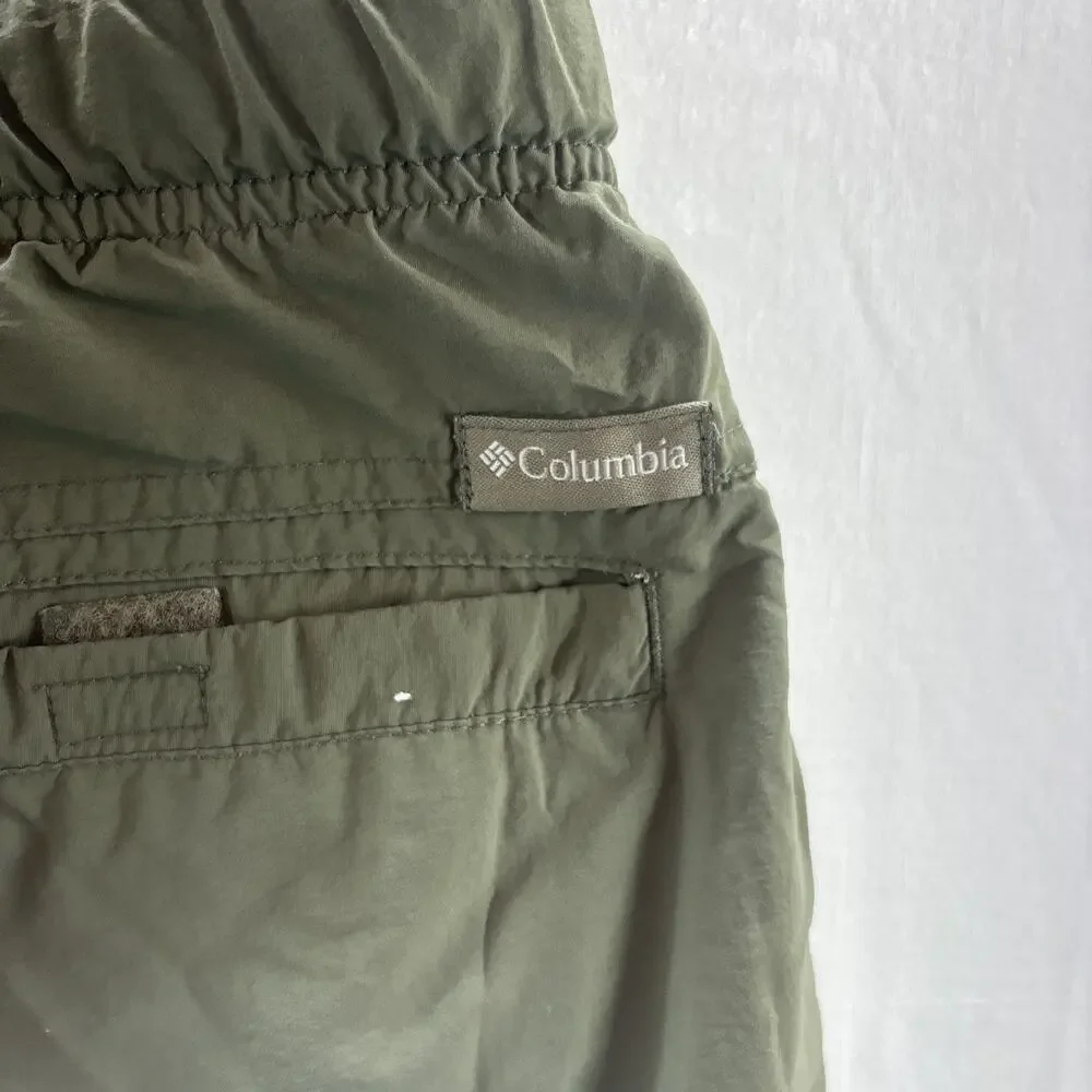 Columbia Belted Hiking Cargo Shorts Mesh Lined Men's Size XL Swim Lined Outdoor